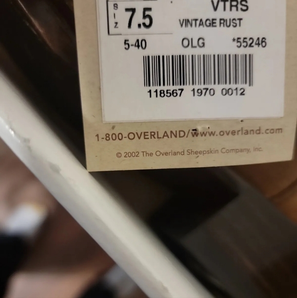 Old Gringo Ladies Western Boots Size 7.5B Floral Sheridan 13" Vintage Rust. - Picture 8 of 11